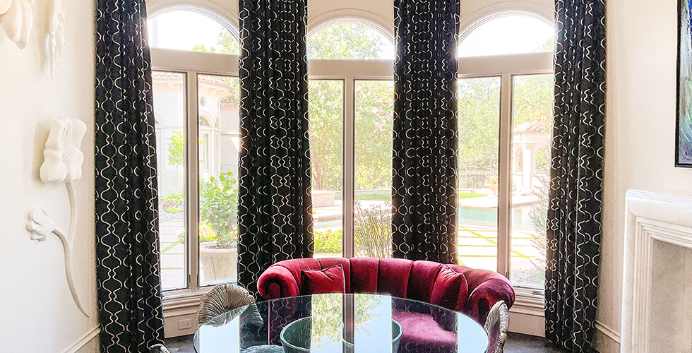 residential drapery clean