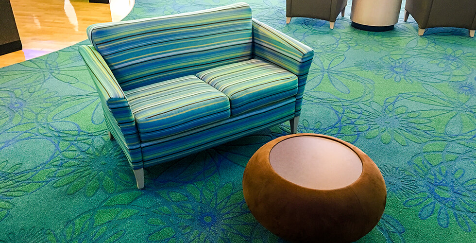 love seat and table furniture